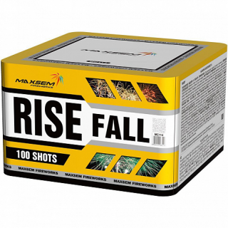Салют MC114 RISE FALL /  100 залпов, 0,8