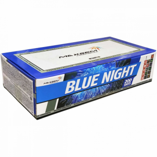 Салют MC149 Blue Night / Синяя ночь  200 залпов, 0,8
