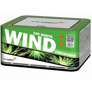 Салют МС134 Wind Fireworks / Воздушный фейерверк 100 залпов, 0,8