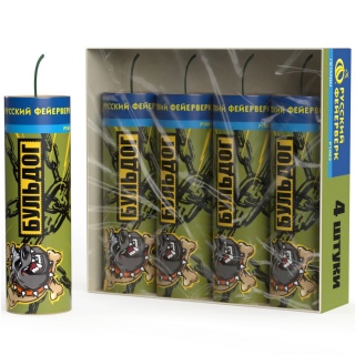 Петарды Р1083 Бульдог, уп.4 шт., ТМ «Русский Фейерверк»