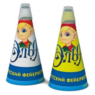 Фонтан Р4040 Эльф, 25 сек, до 3 м, ТМ «Русский Фейерверк»