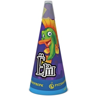 Фонтан Р4062 Ёрш, 35 сек, до 4 м, ТМ «Русский Фейерверк»