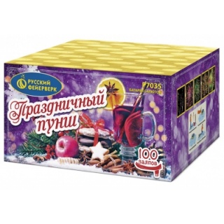Салют Р7035 Праздничный Пунш, 100 залпов, 0,6