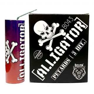 Петарды B043 ALLIGATOR, уп.3 шт., ТМ 